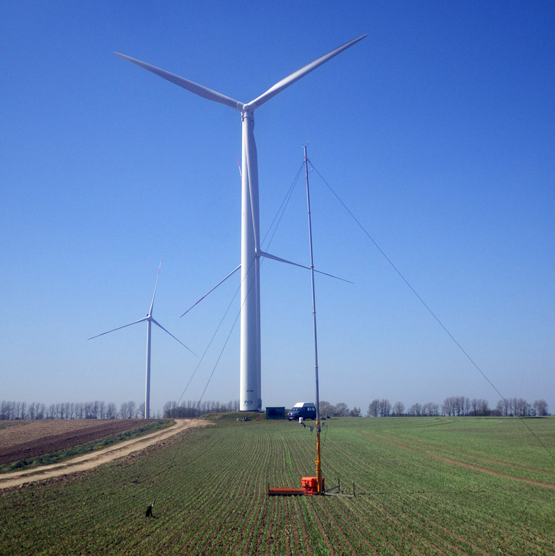 Akustische Messungen Windenergie